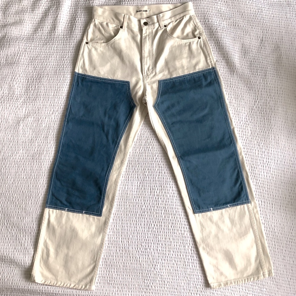 **TRADED** Rudy Jude Color Block Cornflower (Blue) Jeans Size 3